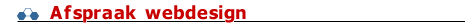 Afspraak webdesign