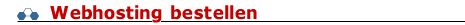 Webhosting bestellen